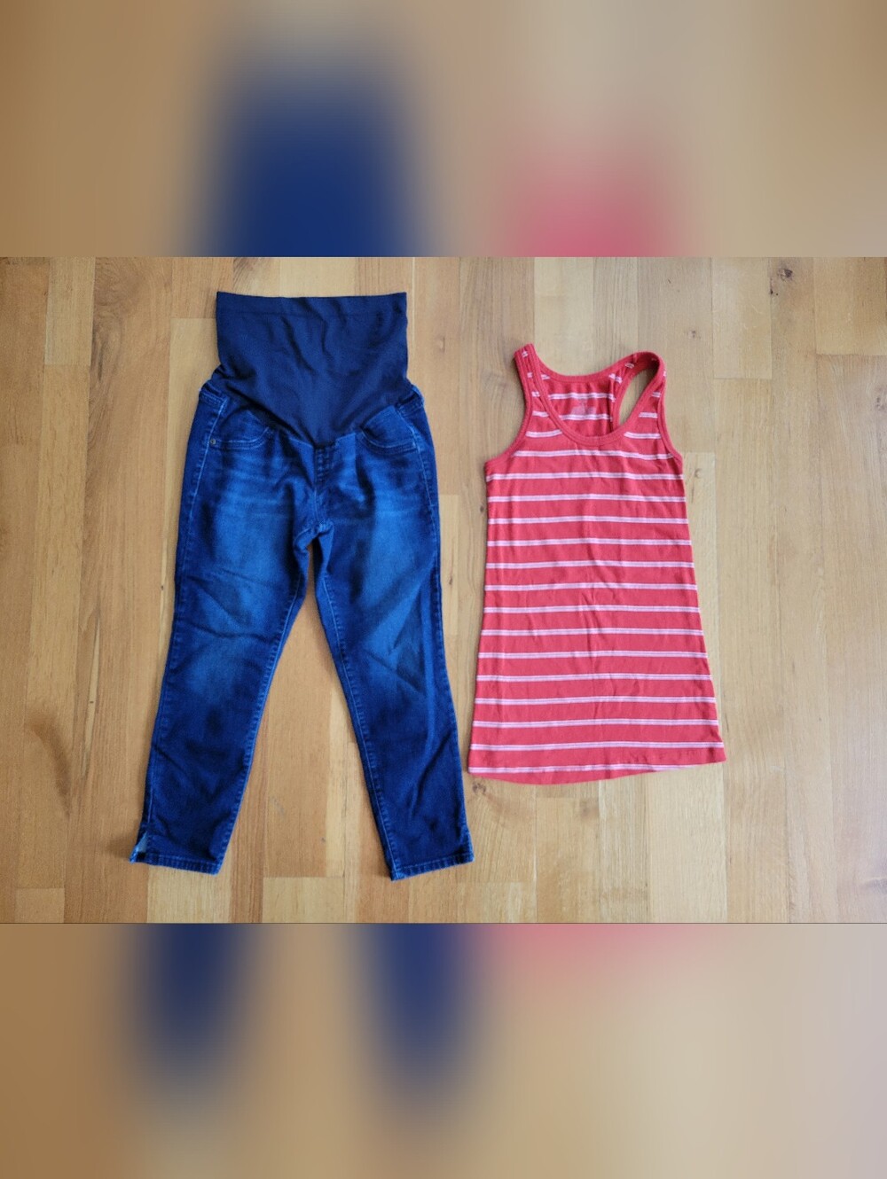 Bundle of size medium maternity clothes